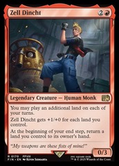 Zell Dincht Commander Deck